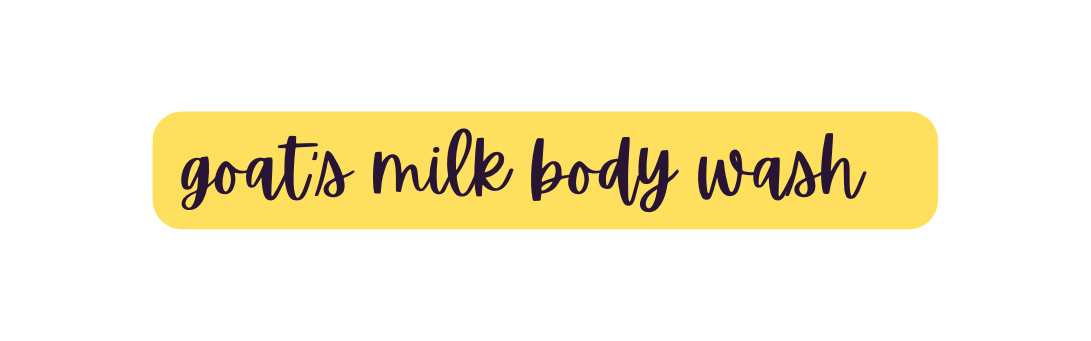 goat s milk body wash
