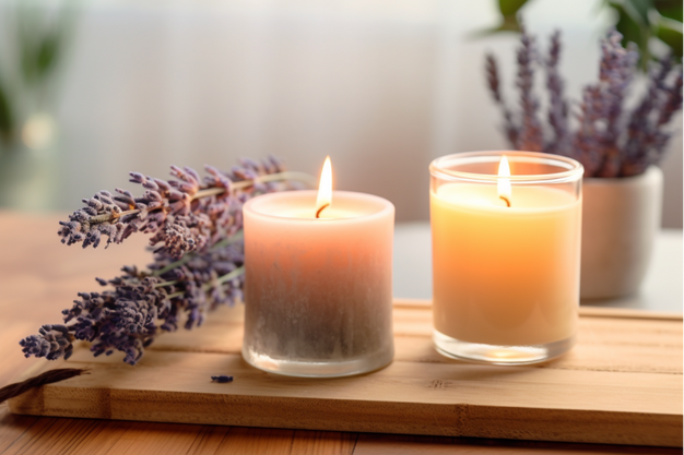 Lavender Scented Candles